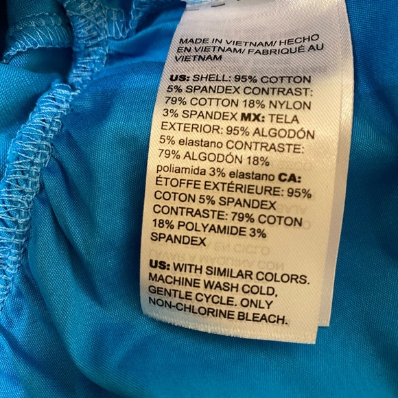 Chico’s blue short sleeve dress size 8 NWT. - Picture 6 of 6